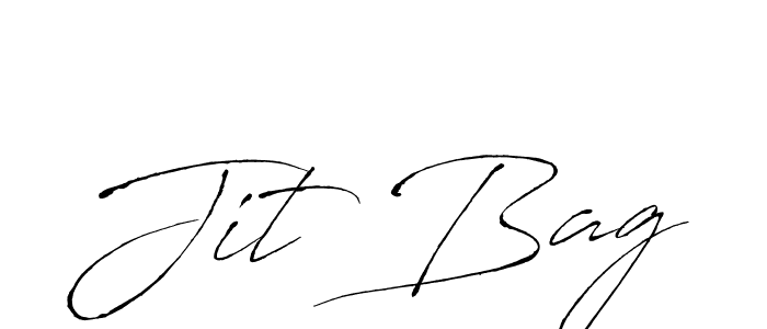 Also we have Jit Bag name is the best signature style. Create professional handwritten signature collection using Antro_Vectra autograph style. Jit Bag signature style 6 images and pictures png