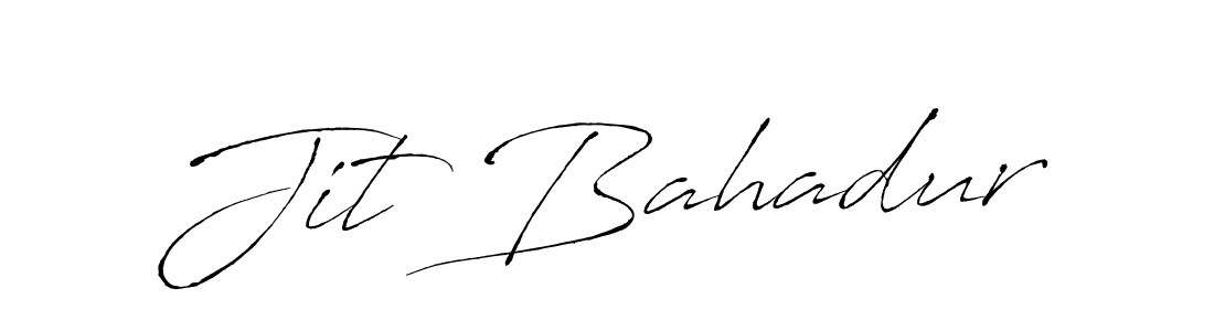 Also we have Jit Bahadur name is the best signature style. Create professional handwritten signature collection using Antro_Vectra autograph style. Jit Bahadur signature style 6 images and pictures png