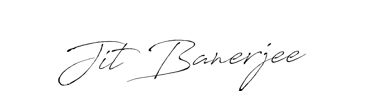 Use a signature maker to create a handwritten signature online. With this signature software, you can design (Antro_Vectra) your own signature for name Jit Banerjee. Jit Banerjee signature style 6 images and pictures png