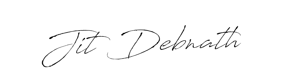 Create a beautiful signature design for name Jit Debnath. With this signature (Antro_Vectra) fonts, you can make a handwritten signature for free. Jit Debnath signature style 6 images and pictures png