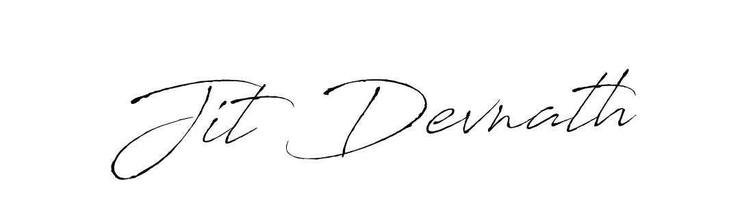 Create a beautiful signature design for name Jit Devnath. With this signature (Antro_Vectra) fonts, you can make a handwritten signature for free. Jit Devnath signature style 6 images and pictures png