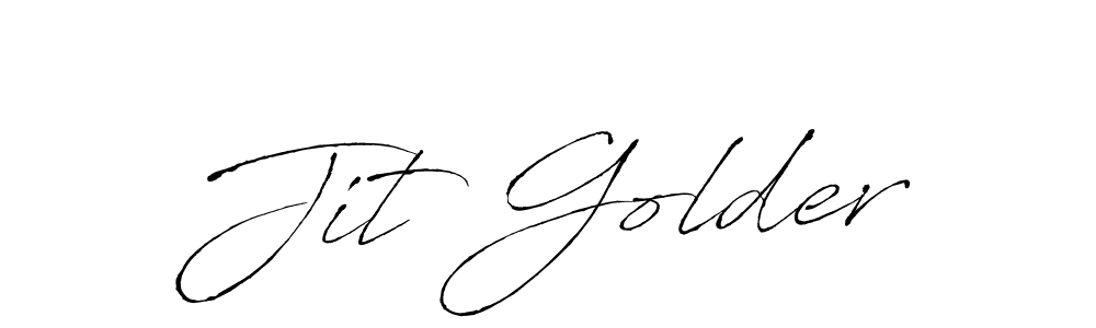 Create a beautiful signature design for name Jit Golder. With this signature (Antro_Vectra) fonts, you can make a handwritten signature for free. Jit Golder signature style 6 images and pictures png