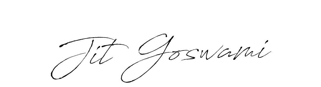 Also we have Jit Goswami name is the best signature style. Create professional handwritten signature collection using Antro_Vectra autograph style. Jit Goswami signature style 6 images and pictures png