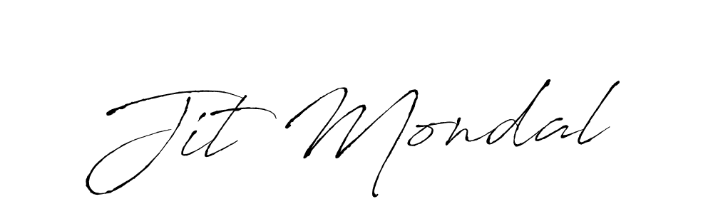 Also we have Jit Mondal name is the best signature style. Create professional handwritten signature collection using Antro_Vectra autograph style. Jit Mondal signature style 6 images and pictures png