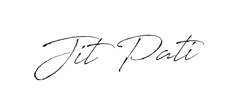 if you are searching for the best signature style for your name Jit Pati. so please give up your signature search. here we have designed multiple signature styles  using Antro_Vectra. Jit Pati signature style 6 images and pictures png