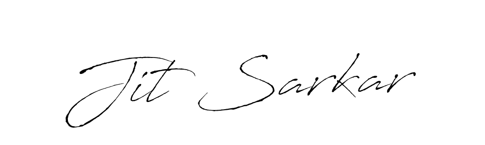 Create a beautiful signature design for name Jit Sarkar. With this signature (Antro_Vectra) fonts, you can make a handwritten signature for free. Jit Sarkar signature style 6 images and pictures png