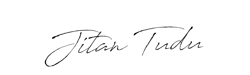 Also we have Jitan Tudu name is the best signature style. Create professional handwritten signature collection using Antro_Vectra autograph style. Jitan Tudu signature style 6 images and pictures png