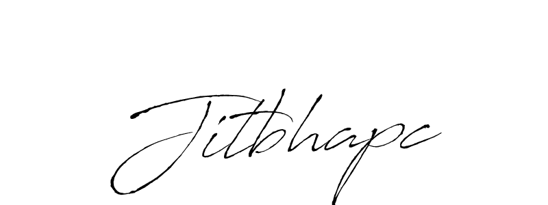 Use a signature maker to create a handwritten signature online. With this signature software, you can design (Antro_Vectra) your own signature for name Jitbhapc. Jitbhapc signature style 6 images and pictures png