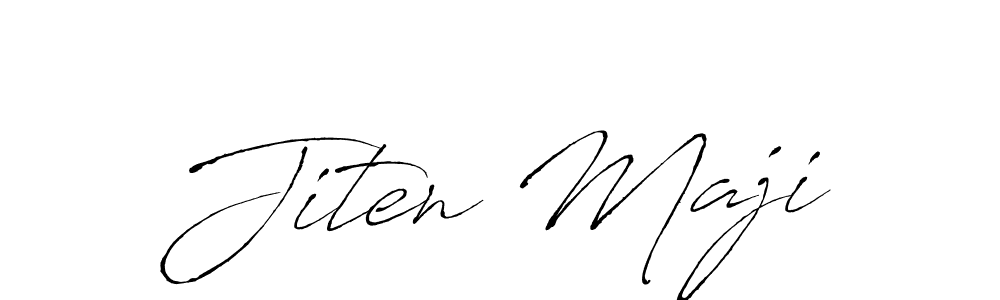 Create a beautiful signature design for name Jiten Maji. With this signature (Antro_Vectra) fonts, you can make a handwritten signature for free. Jiten Maji signature style 6 images and pictures png