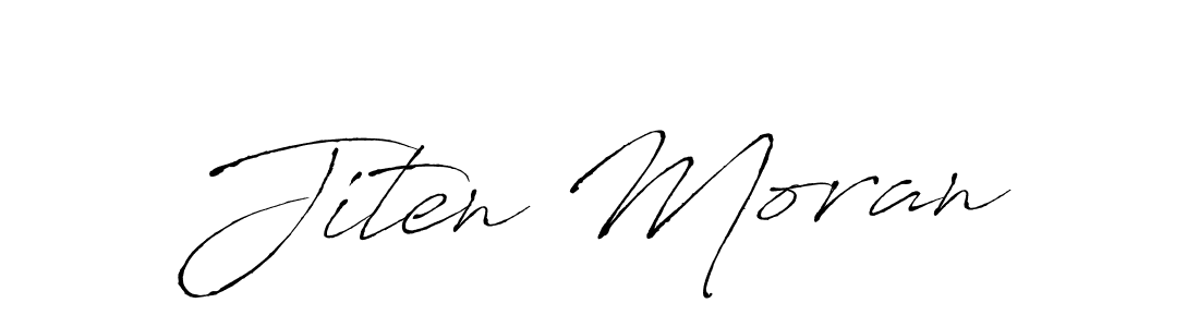 You should practise on your own different ways (Antro_Vectra) to write your name (Jiten Moran) in signature. don't let someone else do it for you. Jiten Moran signature style 6 images and pictures png