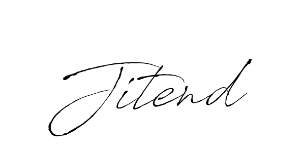 Make a beautiful signature design for name Jitend. Use this online signature maker to create a handwritten signature for free. Jitend signature style 6 images and pictures png