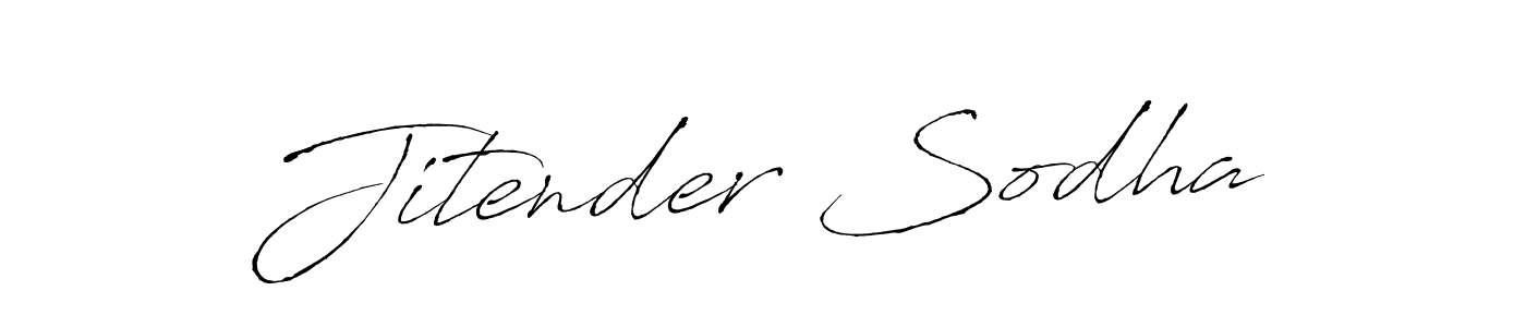 if you are searching for the best signature style for your name Jitender Sodha. so please give up your signature search. here we have designed multiple signature styles  using Antro_Vectra. Jitender Sodha signature style 6 images and pictures png