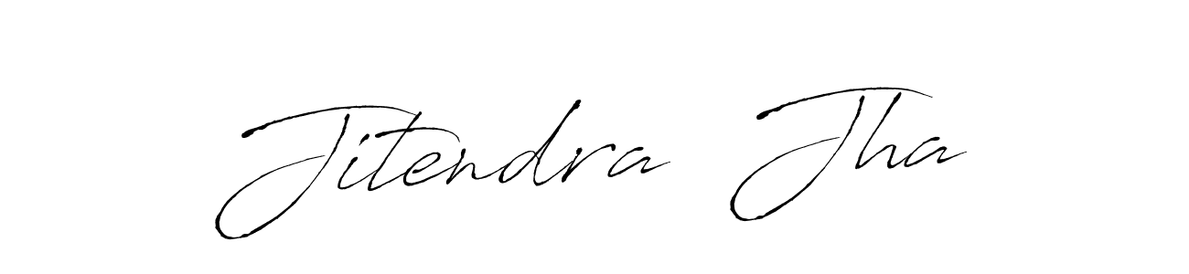 Make a beautiful signature design for name Jitendra  Jha. Use this online signature maker to create a handwritten signature for free. Jitendra  Jha signature style 6 images and pictures png