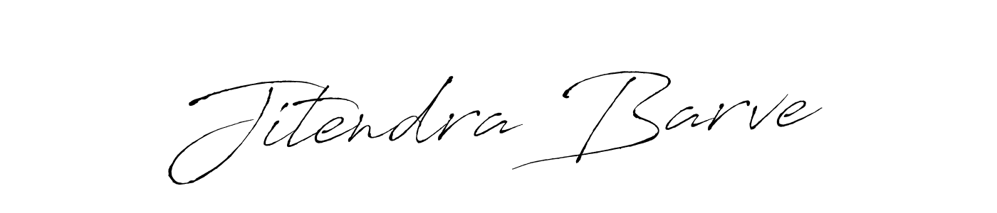 Jitendra Barve stylish signature style. Best Handwritten Sign (Antro_Vectra) for my name. Handwritten Signature Collection Ideas for my name Jitendra Barve. Jitendra Barve signature style 6 images and pictures png