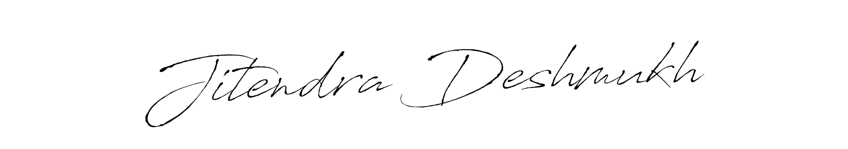 Jitendra Deshmukh stylish signature style. Best Handwritten Sign (Antro_Vectra) for my name. Handwritten Signature Collection Ideas for my name Jitendra Deshmukh. Jitendra Deshmukh signature style 6 images and pictures png