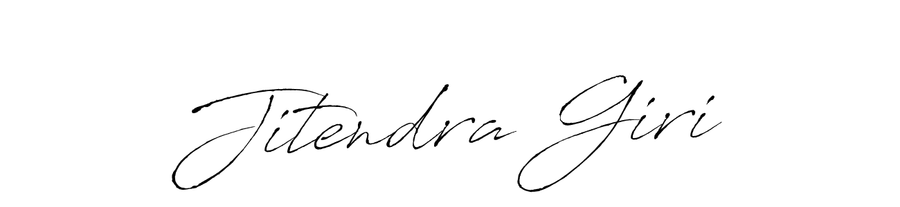 Use a signature maker to create a handwritten signature online. With this signature software, you can design (Antro_Vectra) your own signature for name Jitendra Giri. Jitendra Giri signature style 6 images and pictures png