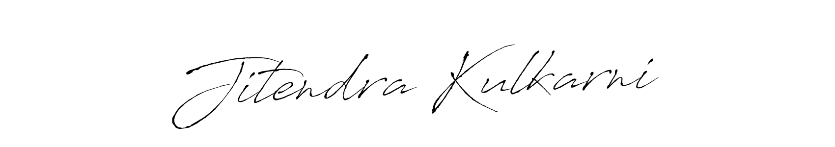 Jitendra Kulkarni stylish signature style. Best Handwritten Sign (Antro_Vectra) for my name. Handwritten Signature Collection Ideas for my name Jitendra Kulkarni. Jitendra Kulkarni signature style 6 images and pictures png