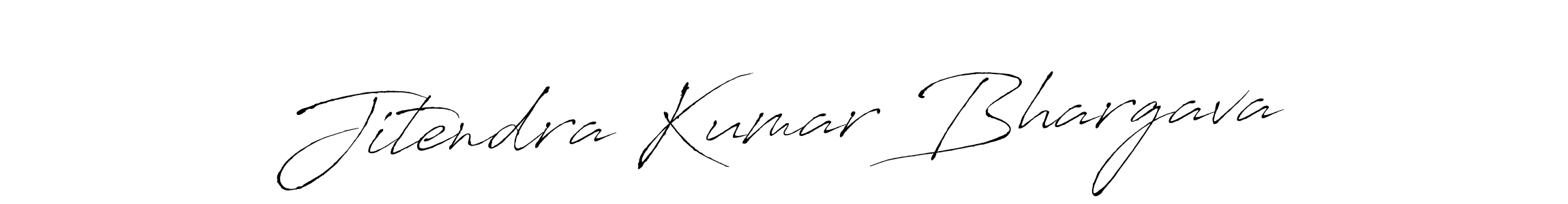 Use a signature maker to create a handwritten signature online. With this signature software, you can design (Antro_Vectra) your own signature for name Jitendra Kumar Bhargava. Jitendra Kumar Bhargava signature style 6 images and pictures png