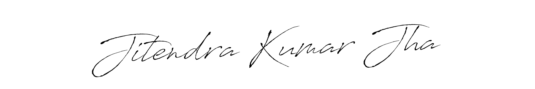 Design your own signature with our free online signature maker. With this signature software, you can create a handwritten (Antro_Vectra) signature for name Jitendra Kumar Jha. Jitendra Kumar Jha signature style 6 images and pictures png