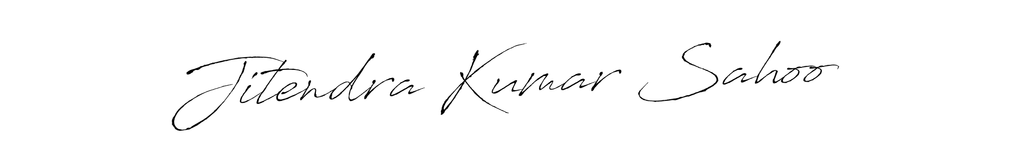 Jitendra Kumar Sahoo stylish signature style. Best Handwritten Sign (Antro_Vectra) for my name. Handwritten Signature Collection Ideas for my name Jitendra Kumar Sahoo. Jitendra Kumar Sahoo signature style 6 images and pictures png