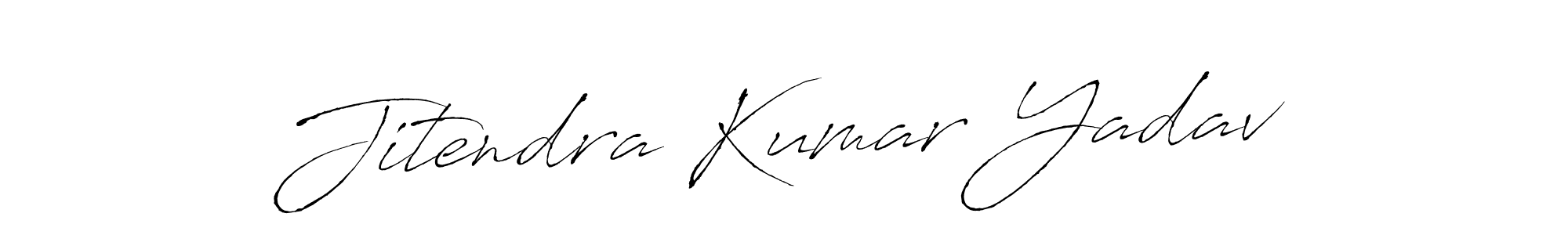 Use a signature maker to create a handwritten signature online. With this signature software, you can design (Antro_Vectra) your own signature for name Jitendra Kumar Yadav. Jitendra Kumar Yadav signature style 6 images and pictures png