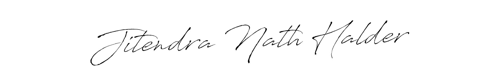 How to make Jitendra Nath Halder signature? Antro_Vectra is a professional autograph style. Create handwritten signature for Jitendra Nath Halder name. Jitendra Nath Halder signature style 6 images and pictures png