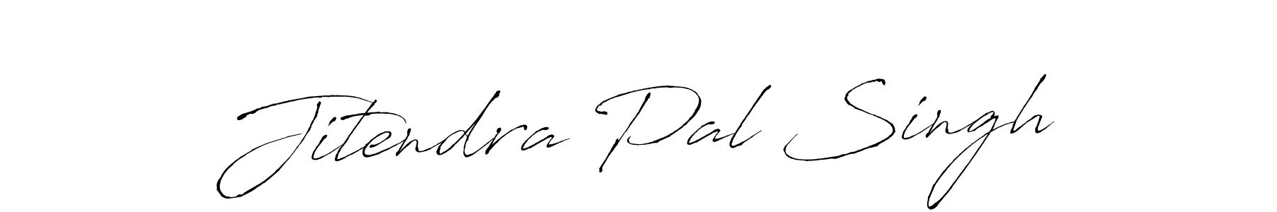 Design your own signature with our free online signature maker. With this signature software, you can create a handwritten (Antro_Vectra) signature for name Jitendra Pal Singh. Jitendra Pal Singh signature style 6 images and pictures png