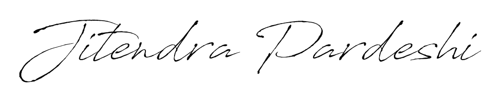 The Antro_Vectra lettering style adds unique flourish to name Jitendra Pardeshi. Stand out with a custom digital autograph made in seconds. Jitendra Pardeshi signature style 6 images and pictures png