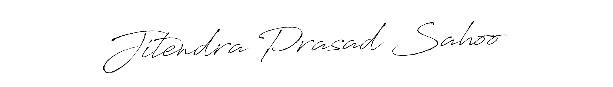 Also we have Jitendra Prasad Sahoo name is the best signature style. Create professional handwritten signature collection using Antro_Vectra autograph style. Jitendra Prasad Sahoo signature style 6 images and pictures png