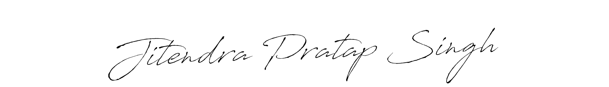 Make a beautiful signature design for name Jitendra Pratap Singh. With this signature (Antro_Vectra) style, you can create a handwritten signature for free. Jitendra Pratap Singh signature style 6 images and pictures png