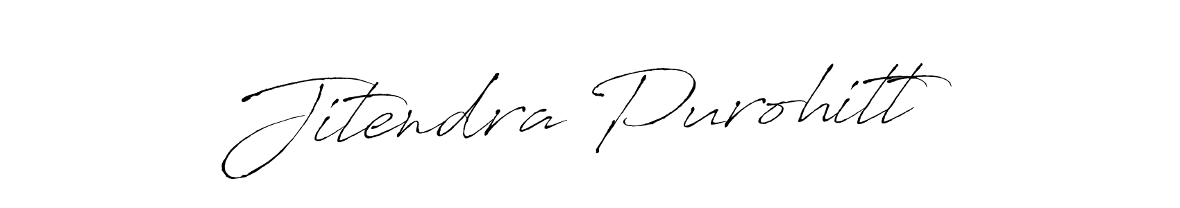 Make a beautiful signature design for name Jitendra Purohitt. Use this online signature maker to create a handwritten signature for free. Jitendra Purohitt signature style 6 images and pictures png