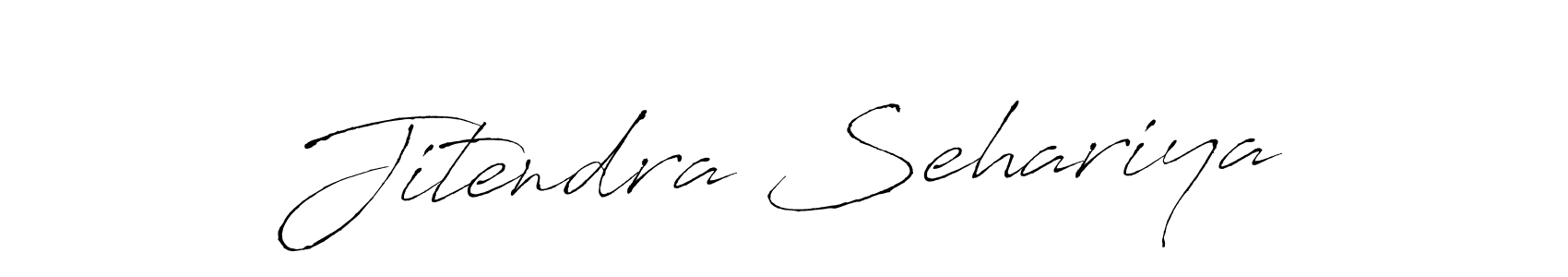 It looks lik you need a new signature style for name Jitendra Sehariya. Design unique handwritten (Antro_Vectra) signature with our free signature maker in just a few clicks. Jitendra Sehariya signature style 6 images and pictures png