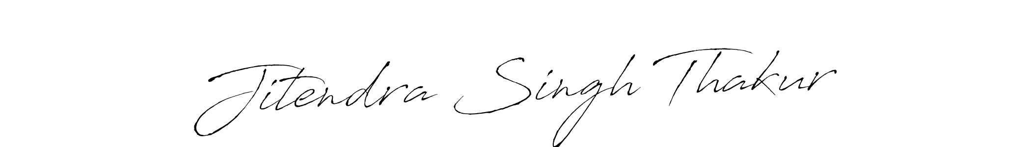 Jitendra Singh Thakur stylish signature style. Best Handwritten Sign (Antro_Vectra) for my name. Handwritten Signature Collection Ideas for my name Jitendra Singh Thakur. Jitendra Singh Thakur signature style 6 images and pictures png