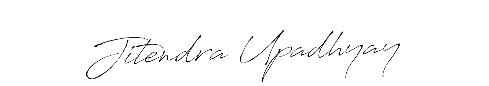 Antro_Vectra is a professional signature style that is perfect for those who want to add a touch of class to their signature. It is also a great choice for those who want to make their signature more unique. Get Jitendra Upadhyay name to fancy signature for free. Jitendra Upadhyay signature style 6 images and pictures png