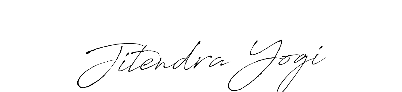 Use a signature maker to create a handwritten signature online. With this signature software, you can design (Antro_Vectra) your own signature for name Jitendra Yogi. Jitendra Yogi signature style 6 images and pictures png