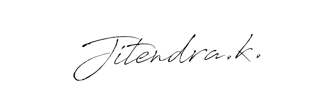 Once you've used our free online signature maker to create your best signature Antro_Vectra style, it's time to enjoy all of the benefits that Jitendra.k. name signing documents. Jitendra.k. signature style 6 images and pictures png