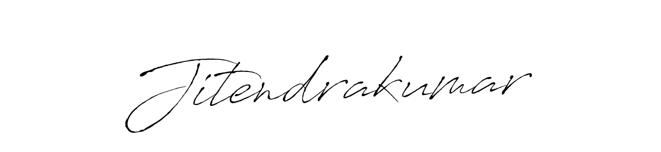 The best way (Antro_Vectra) to make a short signature is to pick only two or three words in your name. The name Jitendrakumar include a total of six letters. For converting this name. Jitendrakumar signature style 6 images and pictures png