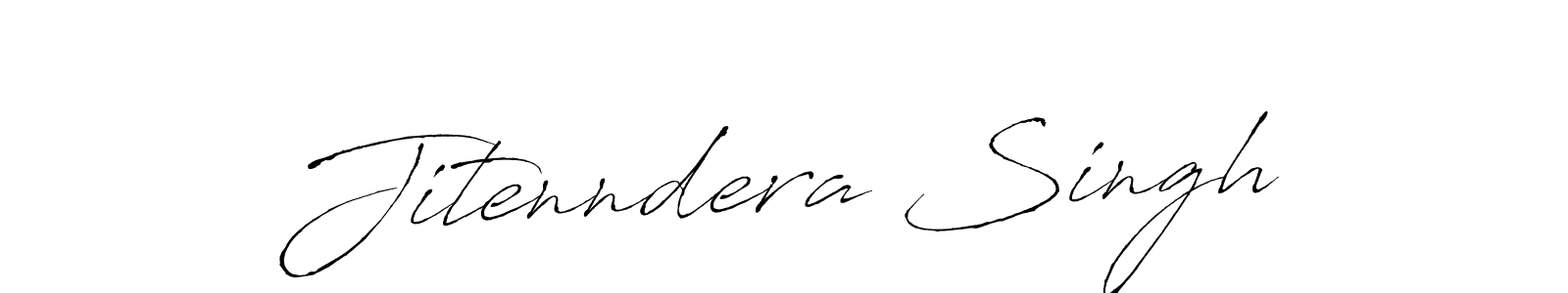 Make a beautiful signature design for name Jitenndera Singh. Use this online signature maker to create a handwritten signature for free. Jitenndera Singh signature style 6 images and pictures png