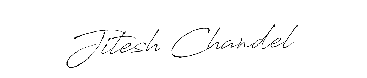 Make a beautiful signature design for name Jitesh Chandel. Use this online signature maker to create a handwritten signature for free. Jitesh Chandel signature style 6 images and pictures png