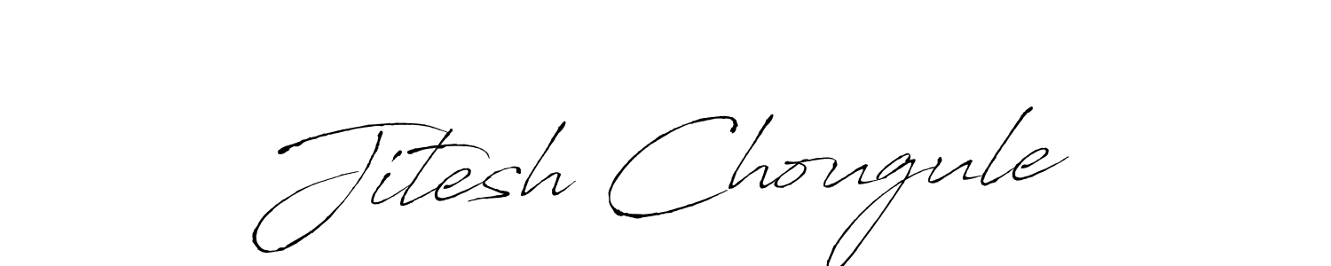 Use a signature maker to create a handwritten signature online. With this signature software, you can design (Antro_Vectra) your own signature for name Jitesh Chougule. Jitesh Chougule signature style 6 images and pictures png