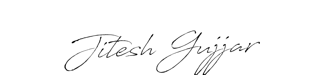 The best way (Antro_Vectra) to make a short signature is to pick only two or three words in your name. The name Jitesh Gujjar include a total of six letters. For converting this name. Jitesh Gujjar signature style 6 images and pictures png
