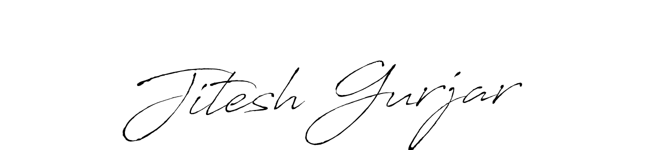 Use a signature maker to create a handwritten signature online. With this signature software, you can design (Antro_Vectra) your own signature for name Jitesh Gurjar. Jitesh Gurjar signature style 6 images and pictures png