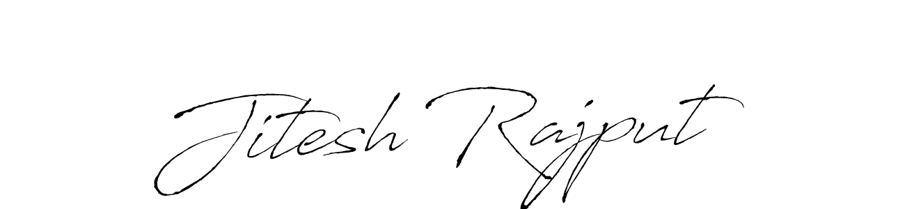 This is the best signature style for the Jitesh Rajput name. Also you like these signature font (Antro_Vectra). Mix name signature. Jitesh Rajput signature style 6 images and pictures png