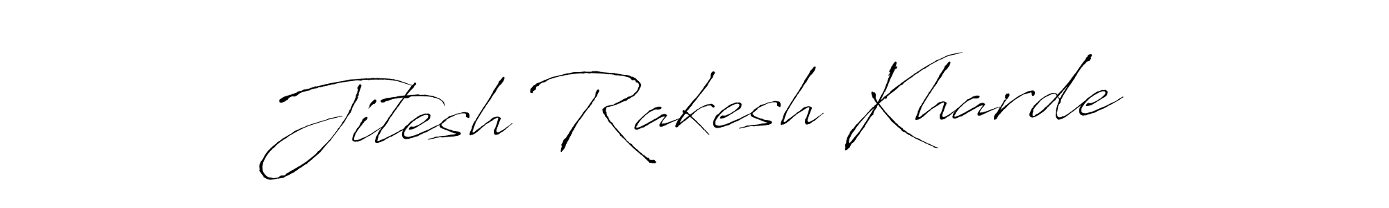 Use a signature maker to create a handwritten signature online. With this signature software, you can design (Antro_Vectra) your own signature for name Jitesh Rakesh Kharde. Jitesh Rakesh Kharde signature style 6 images and pictures png