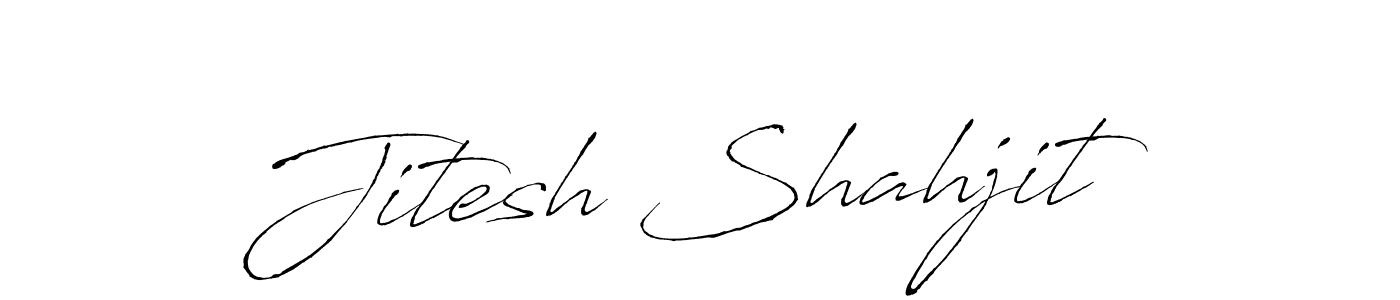 Also You can easily find your signature by using the search form. We will create Jitesh Shahjit name handwritten signature images for you free of cost using Antro_Vectra sign style. Jitesh Shahjit signature style 6 images and pictures png