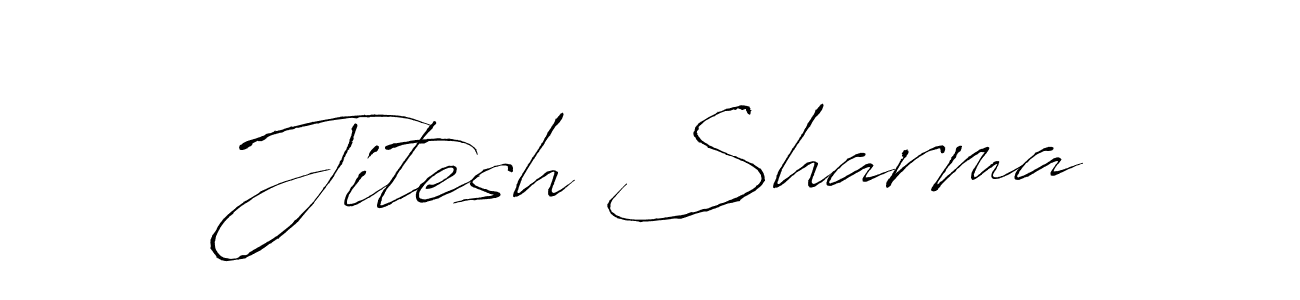 Use a signature maker to create a handwritten signature online. With this signature software, you can design (Antro_Vectra) your own signature for name Jitesh Sharma. Jitesh Sharma signature style 6 images and pictures png