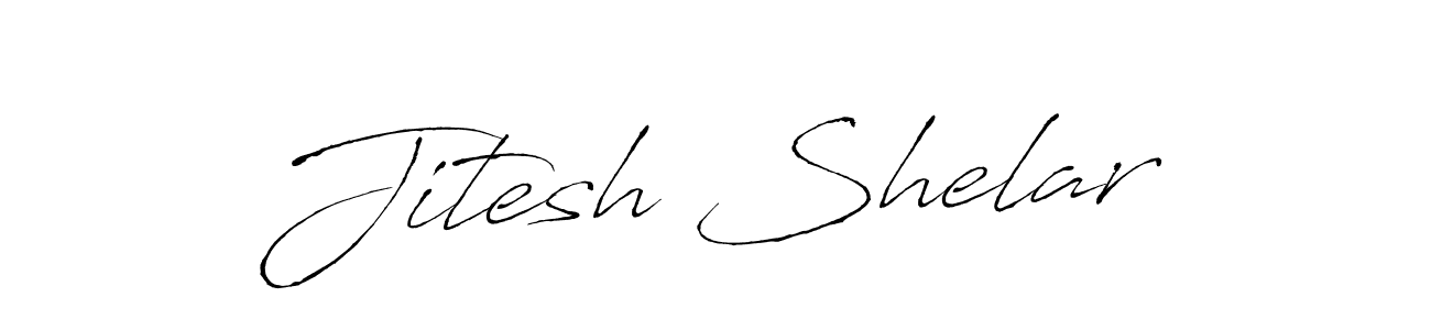 How to make Jitesh Shelar signature? Antro_Vectra is a professional autograph style. Create handwritten signature for Jitesh Shelar name. Jitesh Shelar signature style 6 images and pictures png