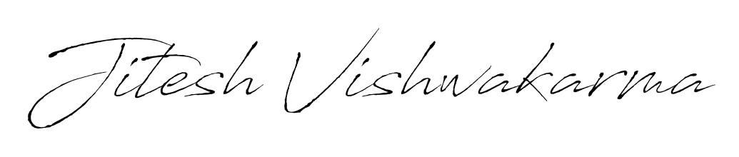 Here are the top professional signature styles for the name Jitesh Vishwakarma. These are the best autograph styles you can use for your name. Jitesh Vishwakarma signature style 6 images and pictures png