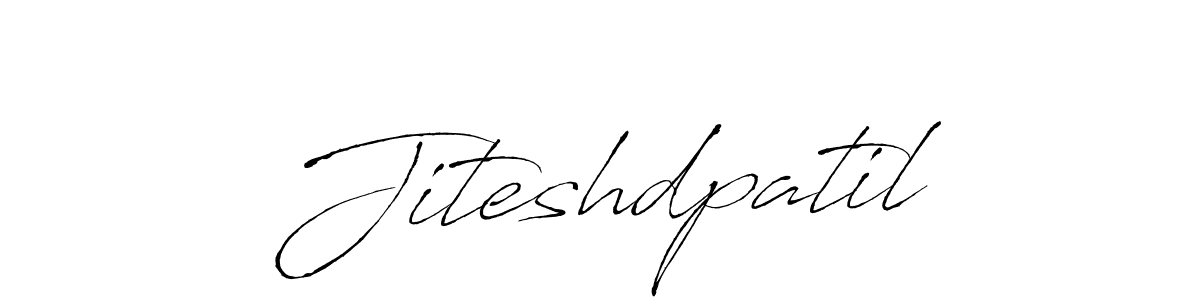 Also we have Jiteshdpatil name is the best signature style. Create professional handwritten signature collection using Antro_Vectra autograph style. Jiteshdpatil signature style 6 images and pictures png