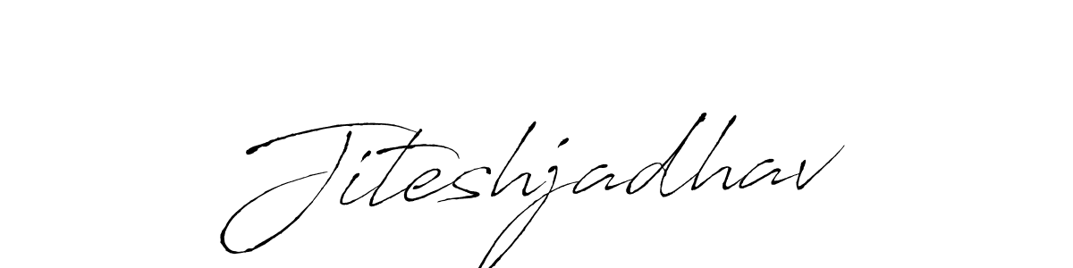 The best way (Antro_Vectra) to make a short signature is to pick only two or three words in your name. The name Jiteshjadhav include a total of six letters. For converting this name. Jiteshjadhav signature style 6 images and pictures png
